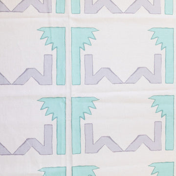 Sit Under a Tree Pillow - Blue Tones