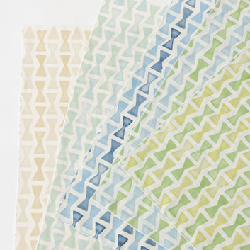 Bows in Rows Pillow: Indoor/Outdoor
